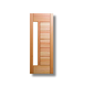 porta com vidro